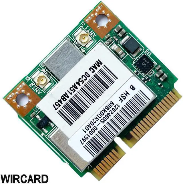 Alt view image 3 of 3 - BCM943228HM4L  Half Mini PCI Express Wireless Adapter Dual Band 802.11a/b/g/n Wlan WIFI Card