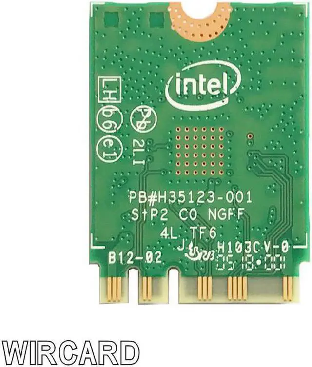 Alt view image 2 of 2 - Dual Band 3165NGW NGFF For Intel 3165NGW M.2 802.11ac WiFi 433Mbps WLAN Card+BT 4.0 2.4G/5Ghz Network
