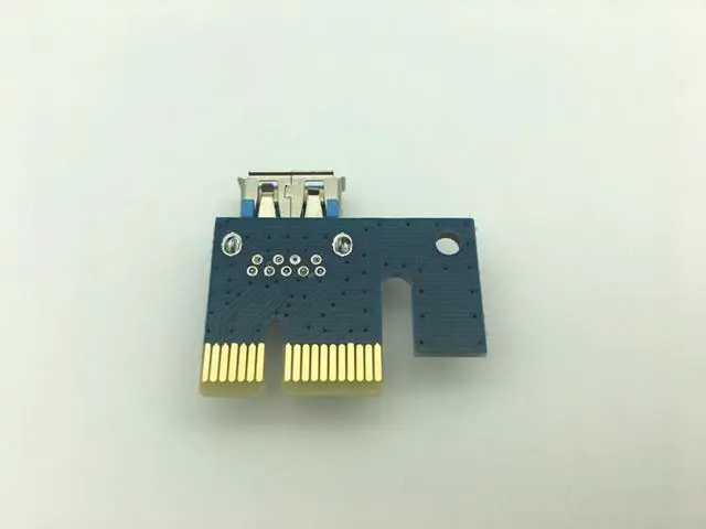 Alt view image 3 of 3 - Riser Card PCI-E 1X to 16X Graphics Extension Cable Mining Extended Line USB 3.0 PCI Express Card for BTC Mining Drop