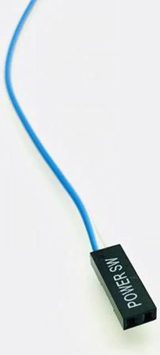 Alt view image 2 of 3 - 10Pcs 2Pin 50cm SW PC Power Cable on/off Push Button ATX Computer Switch Wire Power SW Switch Cable Re-start Cord for BTC Mining