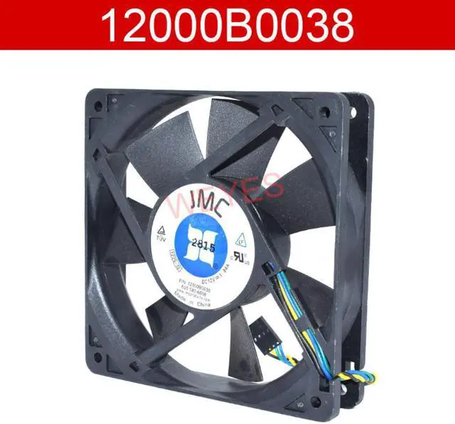 Main image of For JMC 12000B0038 DC12V 1.84A  120x120x25mm Square Cooling Fan