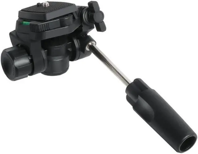 Alt view image 2 of 4 - Video Camera Accessories Tripod Head Tripod Stand Mount Camera Positioning Bolt+Level Gauge Vertical+Lock Knob+Horizontal
