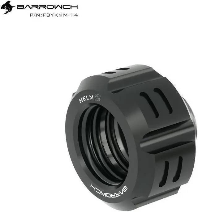 Alt view image 3 of 3 - Barrowch OD:14mm Helm 2 Compression Fitting - OD:14mm Rigid Tubing Limited edition FBYKNM-14