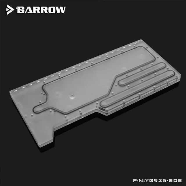 Alt view image 3 of 3 - YG925-SDB Barrow 5V 3PIN RGB Waterway Board Waterway Plate Aurora For IN WIN 925 Chassis
