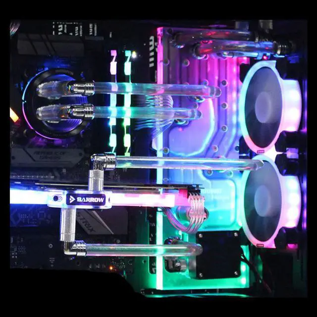 Alt view image 3 of 3 - Barrow Water TANK for IN WIN 915 computer case watercooling waterway board LRC RGB 2.0 5V ,g, YG915-SDB, water cooling