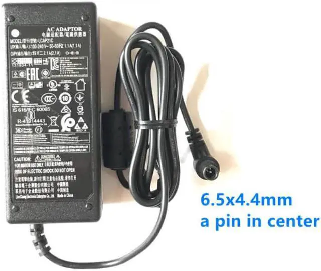 Alt view image 2 of 2 - LCAP21C 19V 2.1A 40W LCAP25B ADS-45SN-19-3 AC Adapter For LG LCD Monitor E1948SX E1951S E2051S Power Supply Charger
