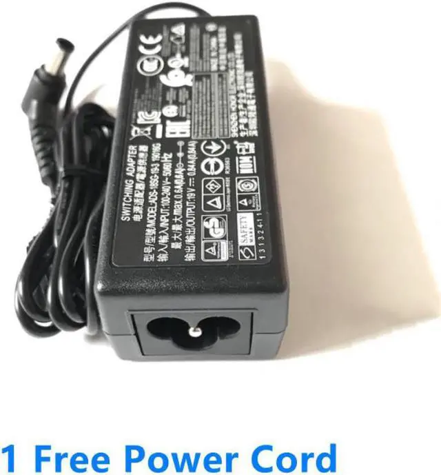 Alt view image 2 of 2 - 19V 0.84A 16W 6.5x4.4mm AC Adapter For LG 19M38A 19M38D 22MK400A ADS-18FSG-19 EAY63032003 LCAP36-E LCAP60-C Charger