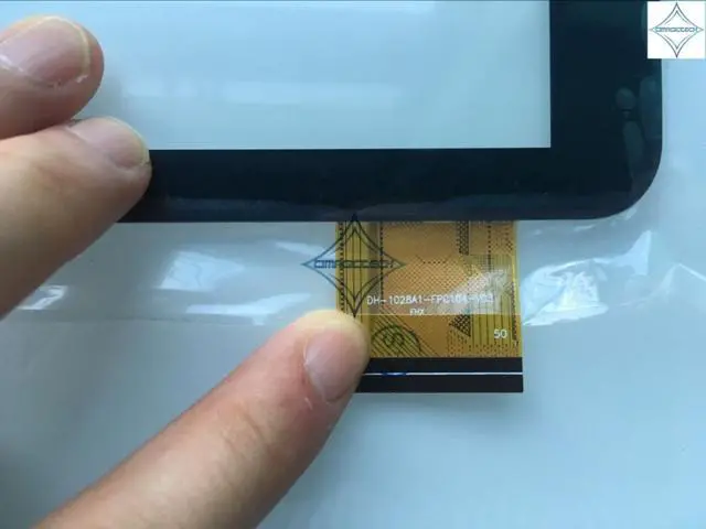 Alt view image 2 of 3 - 10.1'' inch  tablet Touch Screen Digitizer capactive panel glass lens DH-1028A1-FPC104-V04 DH-1028A1-FPC104-V03