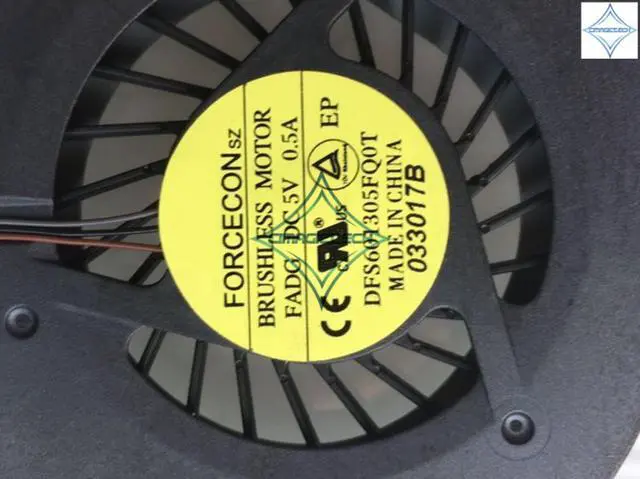 Alt view image 2 of 2 - OEM For Acer 5750 5755 5350 5750G 5755G V3-571G V3-571 E1-531G E1-531 E1-571 DFS601305FQ0T FADG Laptop Cpu Cooling Fan