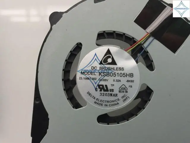 Alt view image 2 of 2 - for sony VAIO SVT13 SVT13124CXS SVT131A11 SVT131A11T KSB0510HB BK92 23.10744.001 laptop cpu cooling fan