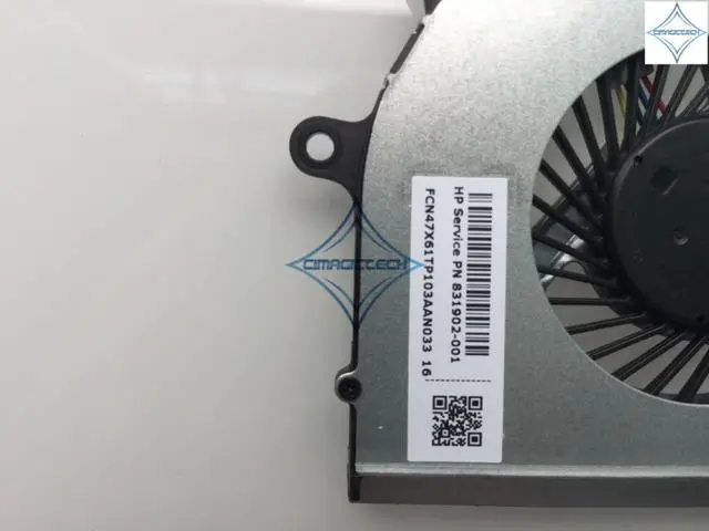 Alt view image 2 of 3 - for HP Probook 430 G3 430G3 0FGJ10000H laptop notebook cpu cooling fan  831902-001