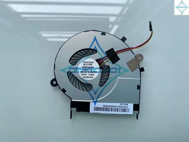 Alt view image 3 of 3 - For Toshiba Satellite L50 L50-B L55-B L50D-B L55T-B EF75070S1-C09 FFD6 FABLI00EUA  NFB80A05H Laptop Cpu Cooler FAN