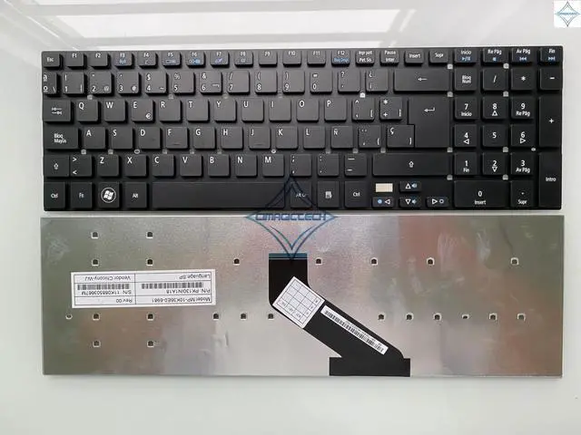 Main image of for Acer Aspire 5830 5830G 5830T V3 V3-571 V3-531 V5-561G V3-771 V3-771G Q5WV1 SP SPANISH laptop keyboard MP-10K36E0-6981