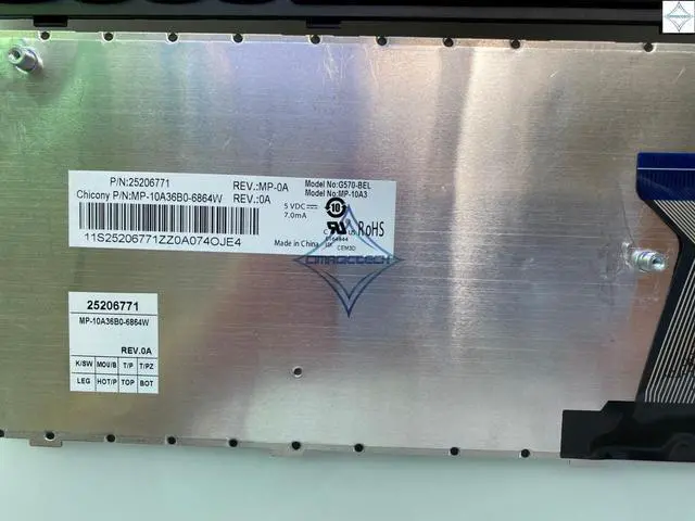 Alt view image 2 of 2 - for LENOVO Ideapad G575 G570 Z560 Z560A Z560G G770 G780 SP spanish laptop notebook keyboard teclado with frame