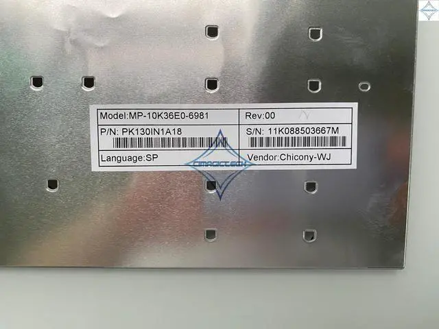 Alt view image 2 of 2 - for Acer Aspire 5830 5830G 5830T V3 V3-571 V3-531 V5-561G V3-771 V3-771G Q5WV1 SP SPANISH laptop keyboard MP-10K36E0-6981