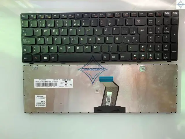 Main image of for LENOVO Ideapad G580 Z580 V580 G580A V580A Z580A G585  SP spanish laptop notebook keyboard teclado with frame