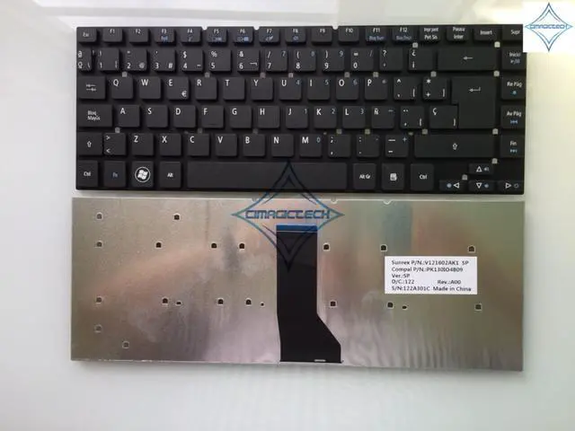 Main image of for Acer Aspire 3830 4755 4830 E1-410 E1-430 E1-432 E1-422 E1-472 V3-471 Sp Spanish Laptop Keyboard Teclado Without Frame