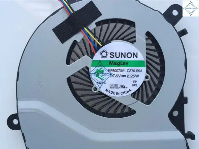 Alt view image 2 of 2 - for ASUS X455LD X455CC A455 A455L K455 X555 A555L K555 W419L W519L R557L MF60070V1-C370-S9A laptop cpu cooling fan