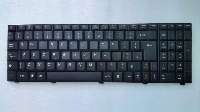 Main image of for IBM Lenovo 3000 G560 G560A G560E G560L G565 25009827 B32 UK united kingdom laptop keyboard 25-009929 V-109820BK1-UK