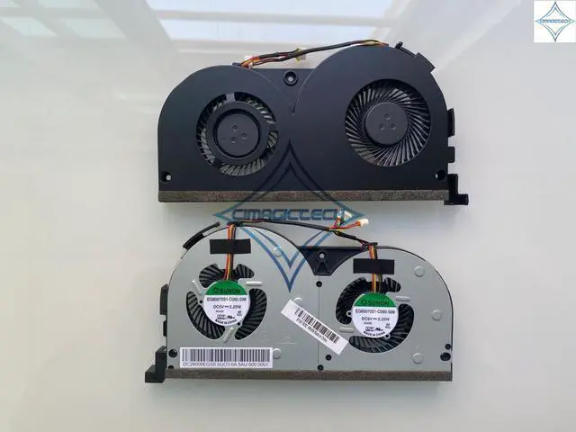 Alt view image 3 of 3 - for Lenovo Y50 Y50-50 Y50-70 Y50-70AS Y50-70AM DFS501105PQ0T FFGY EG60070S1-C060-S99 Laptop Cpu Cooling Fan