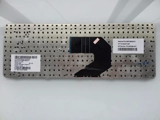 Alt view image 3 of 3 - for HP Pavilion G4 G43 G4-1000 G6 G6S G6T G6X G6-1000 635 Q43 CQ43 CQ57 G57 430 br Brazilian laptop notebook keyboard 636413-201