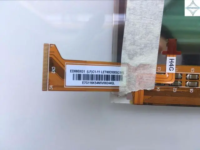 Alt view image 3 of 3 - 6" eink ED060XG1(LF)T1-11 ED060XG1T1-11 768*1024  HD XGA E-ink LCD Screen Display ebook reader ed060xg1 with backlit