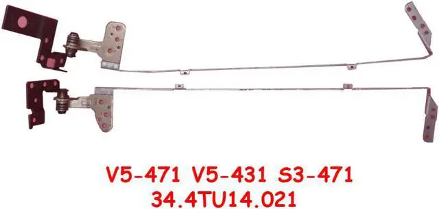 Main image of Laptop LCD Hinge L&R For ACER For Aspire V5-471 V5-471G V5-471P V5-431 V5-431G V5-431P S3-471 S3 S3-471 34.4TU14.021 MS2360