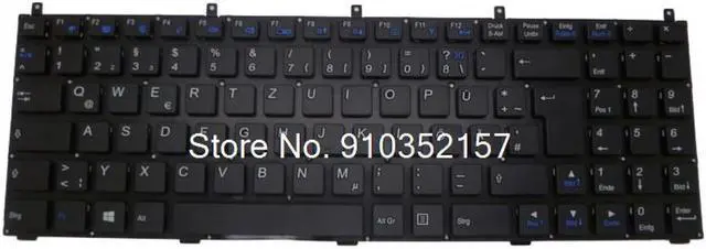 Main image of Laptop GR Keyboard For Aquado W351HU German GR NO Frame