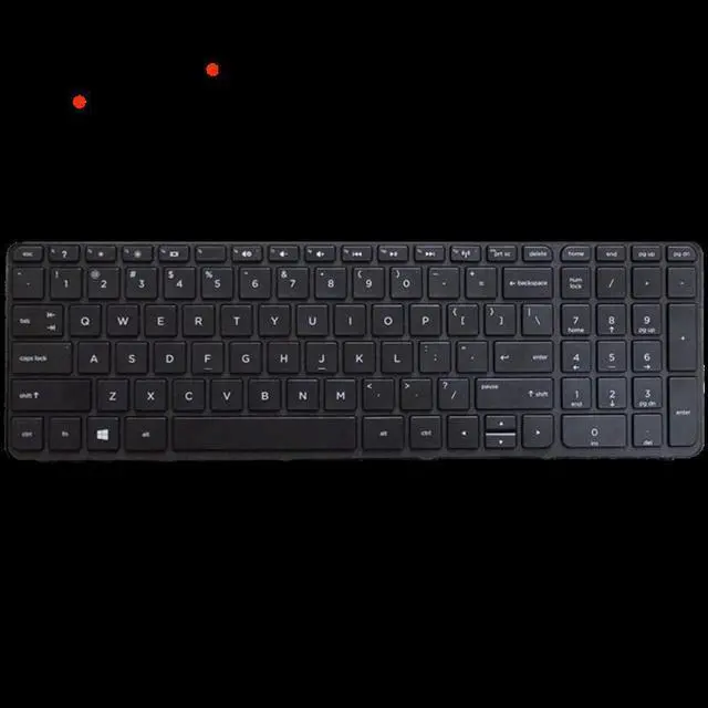 Alt view image 2 of 4 - US Positive Notebook Keyboards Dns Intelbras for HP TPN-Q118 Q121 Q130 Q132 C117 RT3290 15-N 15-E