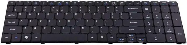 Alt view image 4 of 4 - Laptop Keyboard Replacement for Acer Aspire 5250 5251 5551 5552 5560 5733 5733z 5736Z 5738Z 5740 5749 5742 5750 5750G Series US