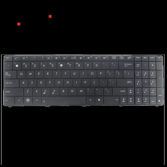 Alt view image 2 of 4 - For Asus Keyboard X53 X54H k53 A53 N53 N60 N61 N71 N73S N73J P52F P53S A52J X55V X54HR X54C Replacement Dns Claviers US