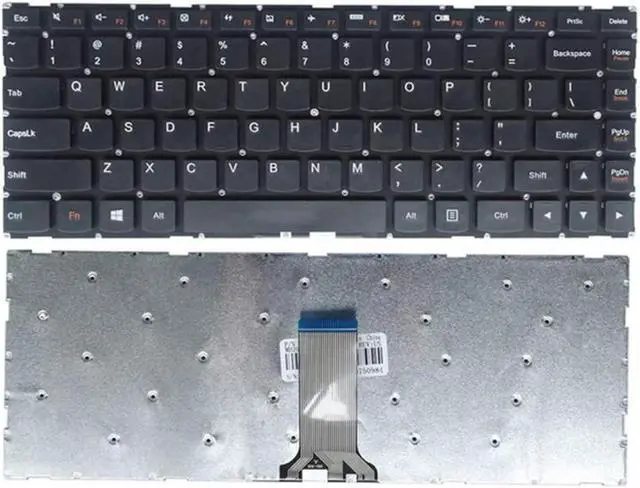 Main image of PANSI Laptop Replacement US Layout Keyboard for Lenovo U31-70 U41-70 500S-14ISK S41-35 S41-70 S41-75 Black