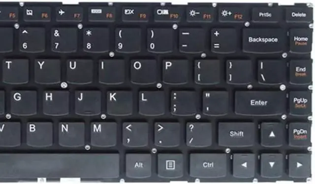 Alt view image 3 of 4 - PANSI Laptop Replacement US Layout Keyboard for Lenovo U31-70 U41-70 500S-14ISK S41-35 S41-70 S41-75 Black