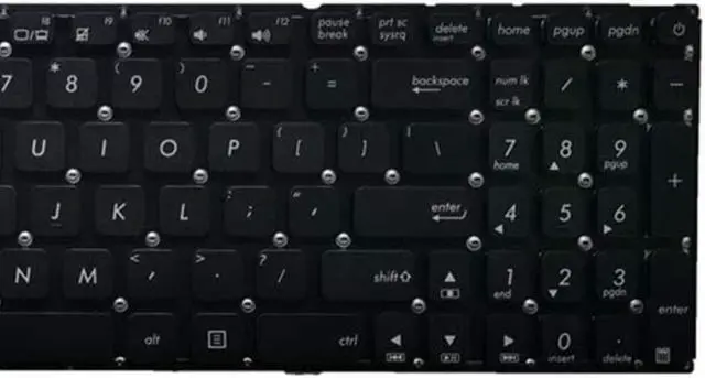 Alt view image 3 of 4 - Laptop Replacement Keyboard Fit Asus X541 X541S X541SA X541SC X541U X541UA X541UV VM591U VM591UV X541SC US Layout