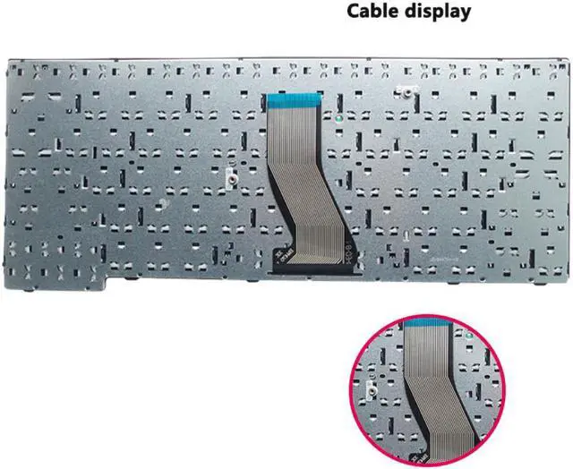 Alt view image 3 of 4 - for Lenovo Notebook Keyboard E40-70 E40-30 E40-45 E40-80 E40-81 E41-70 E41-80 Replacement Dns Shop Clevo Cheap Packard Bell US