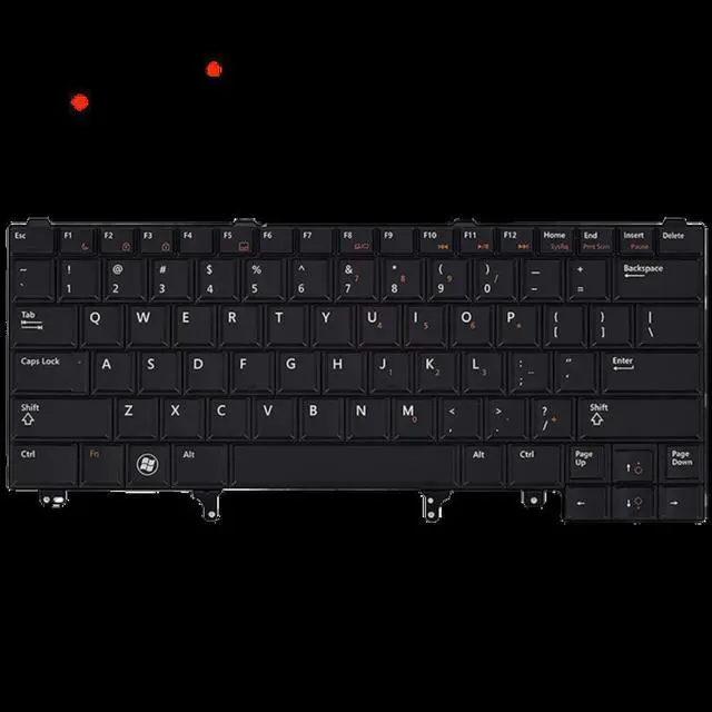 Main image of US Keyboard Black for Laptop for Dell E6220 E6230 E6430 E6420 E6440 E5420 E6320 E6330 Positivo Notebook