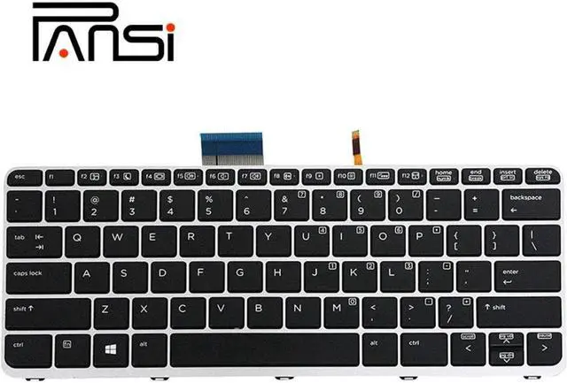 Alt view image 2 of 4 - US Keyboard Backlight Replacement for HP EliteBook Folio 1020 G1 1020 G2 804214-001 752962-001