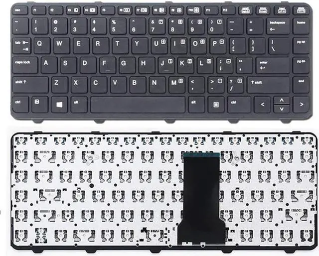 Main image of PANSI Replacement Keyboard without Frame for HP ProBook 430 G1 Series Black US Layout