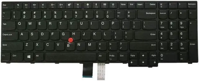 Main image of PANSI Laptop Replacement Keyboard for Lenovo ThinkPad E570 E570c E575 Laptop No Backlight US