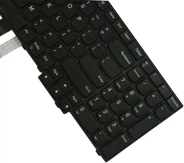 Alt view image 4 of 4 - PANSI Laptop Replacement Keyboard for Lenovo ThinkPad E570 E570c E575 Laptop No Backlight US