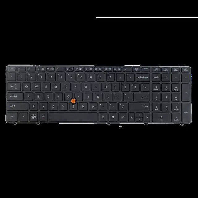 Main image of US Positivo Notebook Keyboard for Laptop Dns Clevo for HP Probook 8560W 8570W