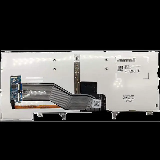 Alt view image 3 of 4 - US Backlit Keyboard Black for Laptop for Dell E6220 E6230 E6430 E6420 E6440 E5420 E6320 E6330 Positivo Notebook