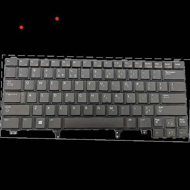 Alt view image 2 of 4 - US Backlit Keyboard Black for Laptop for Dell E6220 E6230 E6430 E6420 E6440 E5420 E6320 E6330 Positivo Notebook