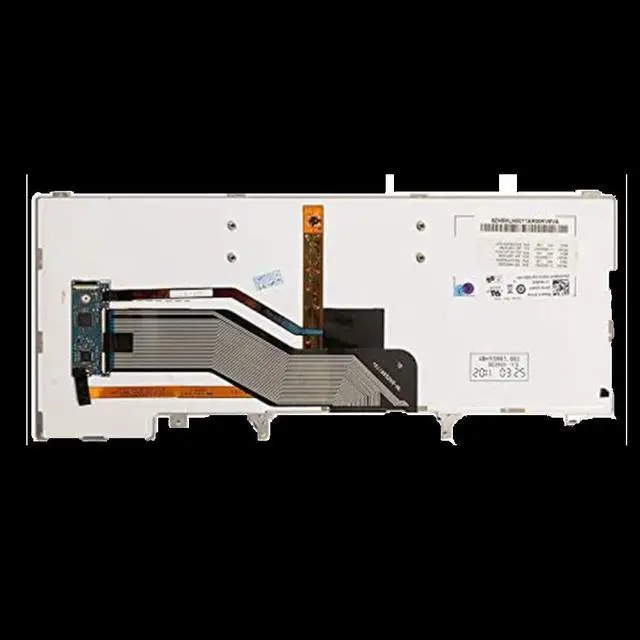 Alt view image 3 of 4 - US Keyboard  Backlight with Pointer  for Laptop for Dell E6220 E6230 E6430 E6420 E6440 E5420 E6320 E6330 Positivo Notebook