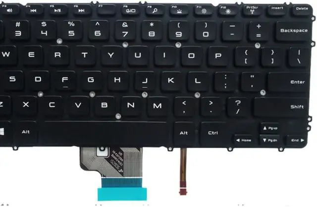 Alt view image 3 of 4 - English Dns Laptop Backlight Notebook Keyboard for Dell Black Precision M3800 XPS15 XPS 15-9530 15 9530 0HYYWM