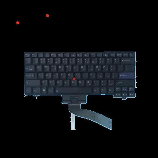 Alt view image 2 of 4 - US for Thinkpad Keyboard for Laptop Clevo Dns Intelbras for Lenovo sl300 sl400 sl400C sl500