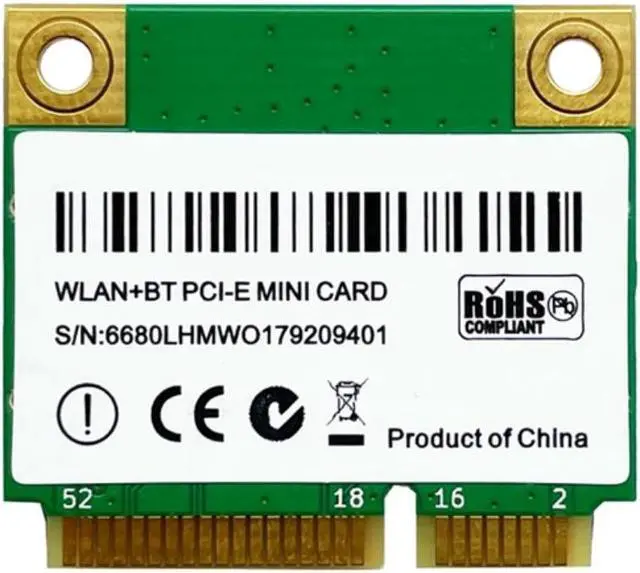 Main image of AX210 Wireless Network Card 5374M WIFI 6E 2.4G/5G Dual-Band Bluetooth 5.2 MINI PCIE WIFI Adapter Built-In Network Card