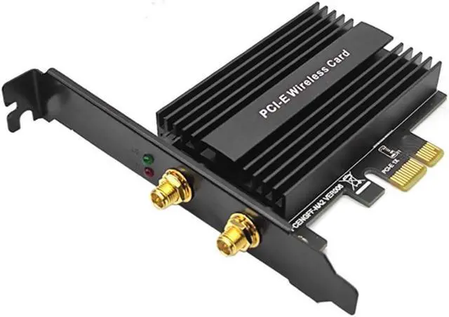 Alt view image 3 of 3 - Bluetooth 5.1 PCI-E to NGFF M.2 WIFI Wireless Module to AX200 WIFI6 Wireless Network Card Adapter Converter