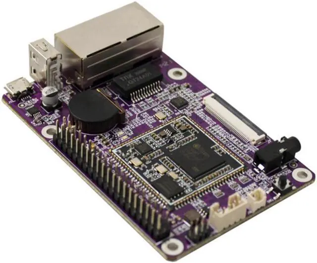 Alt view image 6 of 6 - IDO-SBC2D06-V1B-22W SSD202 Double Network Port Development Board Small Gateway SBC2D06