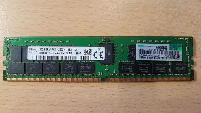 Alt view image 2 of 3 - 32G PC4-2933Y P00924-B21 P03052-091 Memory P06189-001